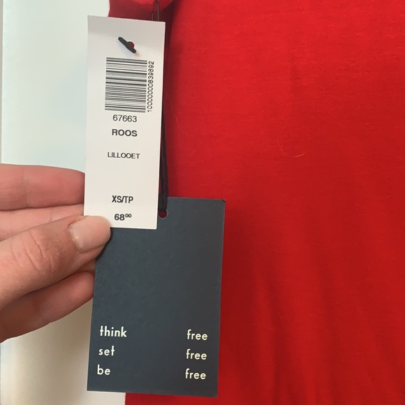 Aritzia Wilfred free bodycon dress xs with tags - Picture 2 of 4